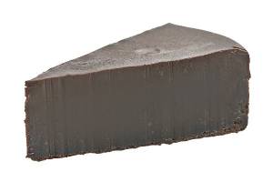 Warm chocolate fudge cake